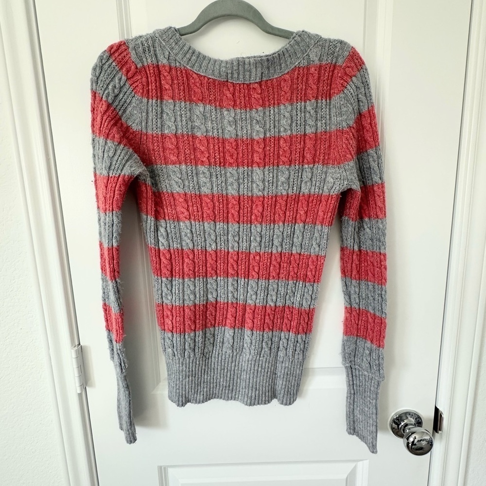Aeropostale Women’s long sleeve Striped sweater Y2K - Picture 3 of 3